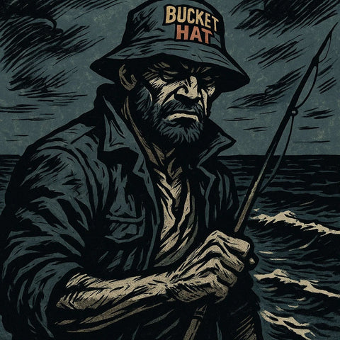 Bucket hat med rolig och unik design från Shirty.se – perfekt för sol, festival och vardagsstil. Finns i flera färger och motiv.