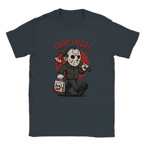 T-shirt skräckmotiv med humoristisk twist