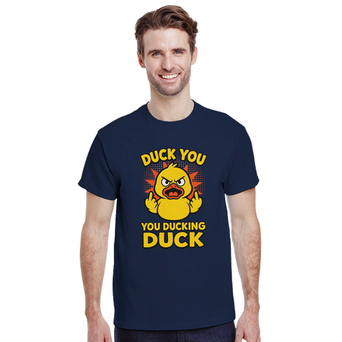 Gummianka t-shirt med provocerande tryck