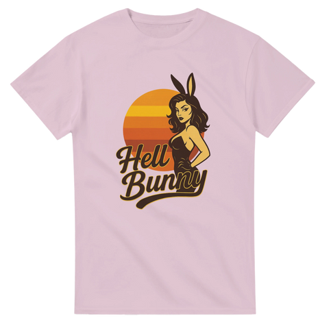 T-shirt med Hell Bunny-motiv och pinup-stil