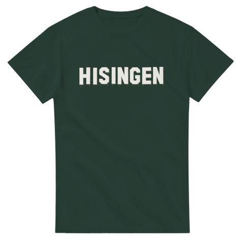 T-shirt med texten HISINGEN i Hollywood-stil