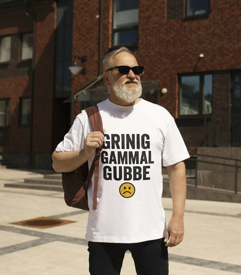 T-shirt – Grinig Gammal Gubbe