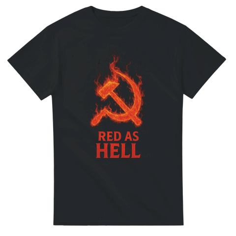 T-shirt Original – Red As Hell - Shirty - Kommunist