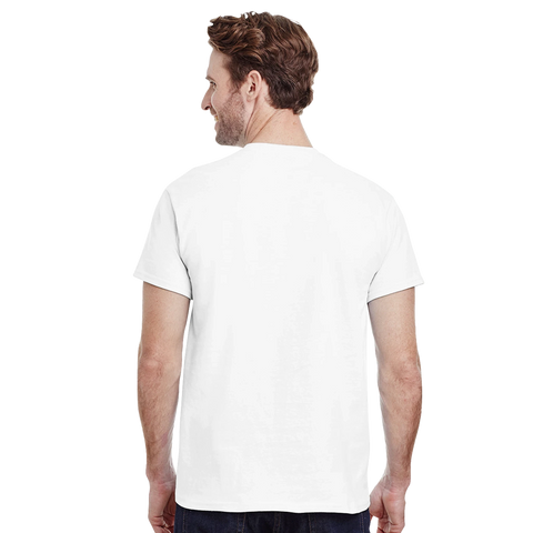 Baksida t-shirt utan tryck