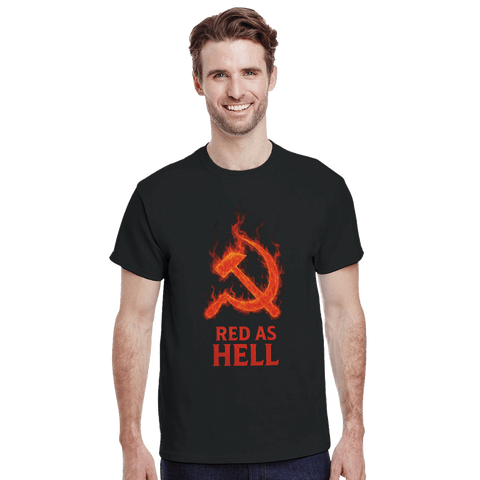 T-shirt Original – Red As Hell - Shirty