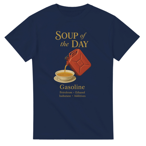 T-shirt – Soup of the Day: Gasoline - Shirty