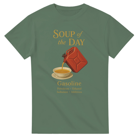 T-shirt – Soup of the Day: Gasoline - Shirty