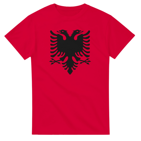 Tröja med Albaniens nationalemblem