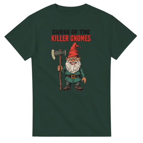 Skräckparodi t-shirt med killer gnome