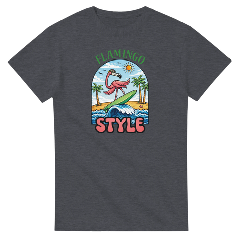 Flamingo t-shirt för sommar och semester