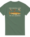 T-shirt med motivet The Gentle Art of Fly Fishing