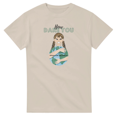 Meme t-shirt Greta Thunberg – how dare you