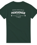 Svensk humor pensionärsmotiv med knuten näve stjärnor rolig present