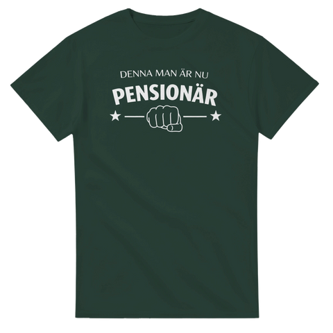 Svensk humor pensionärsmotiv med knuten näve stjärnor rolig present