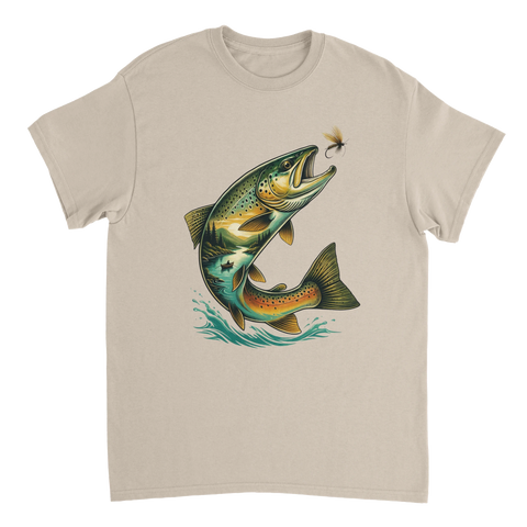 T-shirt med motivet Hooked on Nature