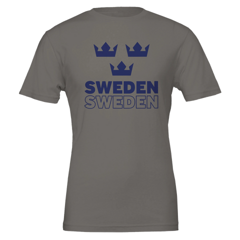 Sweden Tre Kronor nationalsymbol t-shirt svensk stolthet
