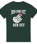 Kaxigt motiv för internskämt med handtecken och text – t-shirt för fest