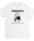 novemberfest t-shirt med öl av en törstig herre