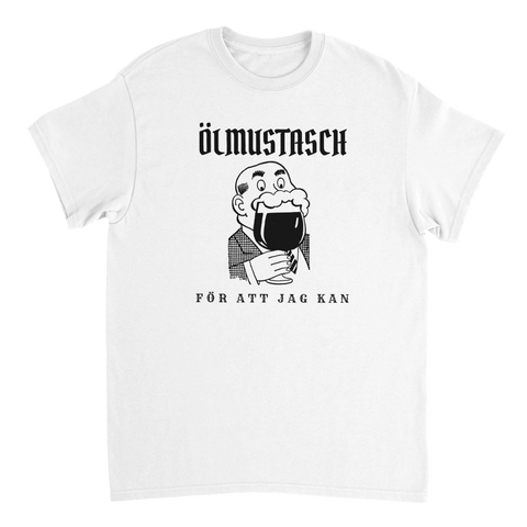 novemberfest t-shirt med öl av en törstig herre