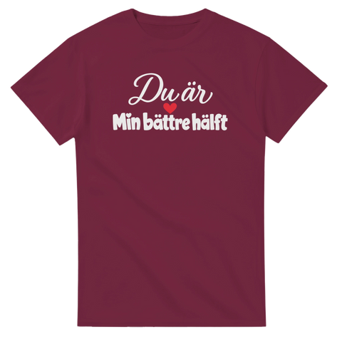 T-shirt med Du är min bättre hälft – produktbild 5 från Shirty