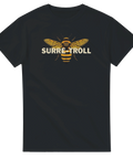 Rolig t-shirt med humla och norskt ord surre-troll