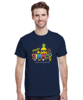 Beach t-shirt med sommartryck