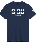 T-shirt Sisu med minimalistiskt tryck inspirerat av Finland