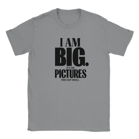 Grå t-shirt med ett tidlöst statement om filmhistoriens storhet