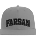 Farsan keps med texttryck