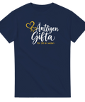 T-shirt med hjärtan och texten Äntligen gifta – för 30 år sedan