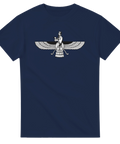 Faravahar symbol forntida persisk zoroastrisk mytologi t-shirt