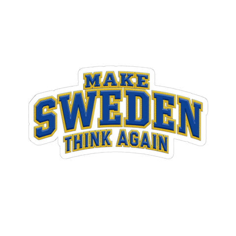 Sticker - Make Sweden Think Again