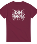 Brutalt black metal-motiv med humoristiskt citat – alternativ streetwear design