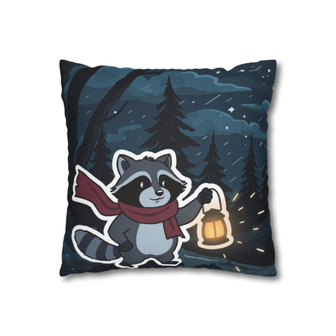 Kuddfodral - Cozy Cabin Forest Night