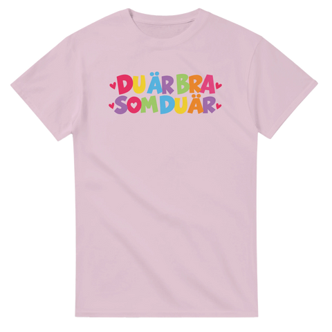 T-shirt med Du är bra som du är – produktbild 3 från Shirty