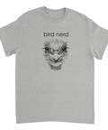 Minimalistisk fågelillustration av en struts i vintage-stil – t-shirt