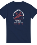 retro färjemotiv t-shirt Den stora flytfesten Fredrikshavn mörk