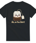 Humoristiskt motiv av en tepåse i tecknad stil – grafisk t-shirt