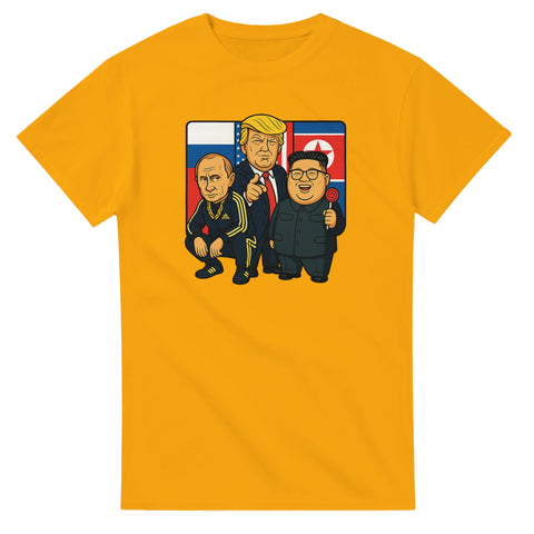 T-Shirt - Supermaktspojkarna – t-shirt med unikt designtryck