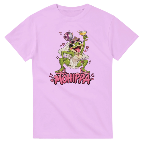 Hen party T-shirt with the “Möhippa Party” design