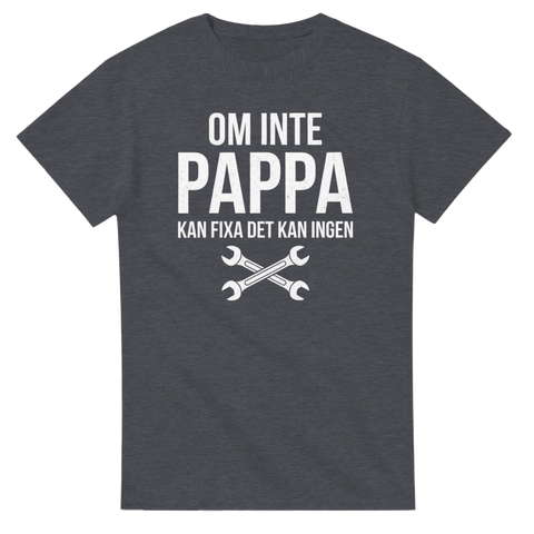 Grafiskt citat-tryck med korsade skiftnycklar för händiga pappor – t-shirt motiv