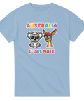 Rolig Australien koala känguru solglasögon G'day Mate t-shirt