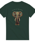 Humoristisk t-shirt med djurmotiv och ordvits