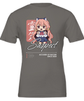 Suspect" textmotiv svart t-shirt premium herr