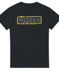 Grafiskt citat-tryck Best Farbror in the Galaxy i sci-fi stil