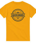 T-shirt Quizkungen retro logga gul