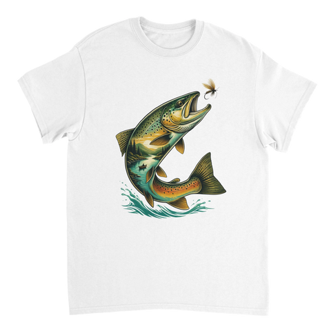 T-shirt med motivet Hooked on Nature