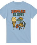 T-shirt med tryck: Sommaren är kort
