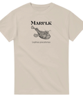 Marulk t-shirt – Lophius piscatorius tryck på vit t-shirt