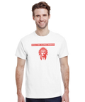 Original t-shirt med texten "Hallå du gamle indian
